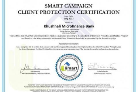 KHUSHHALI ACHIEVES SMART CERTIFICATION